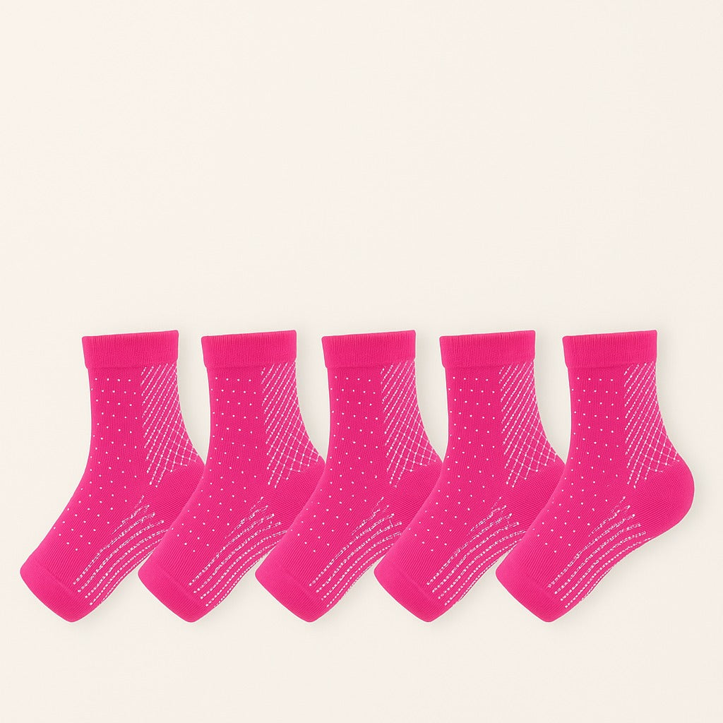 Mary's Comfort Ankle Compression Socks (5-pack)