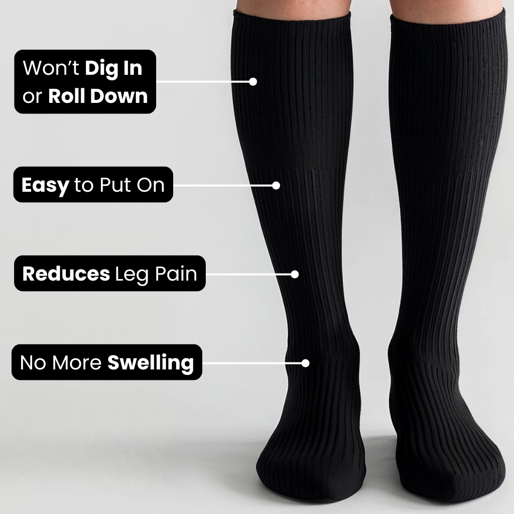 Mary's SlipEase™ Compression Socks (5-pack)